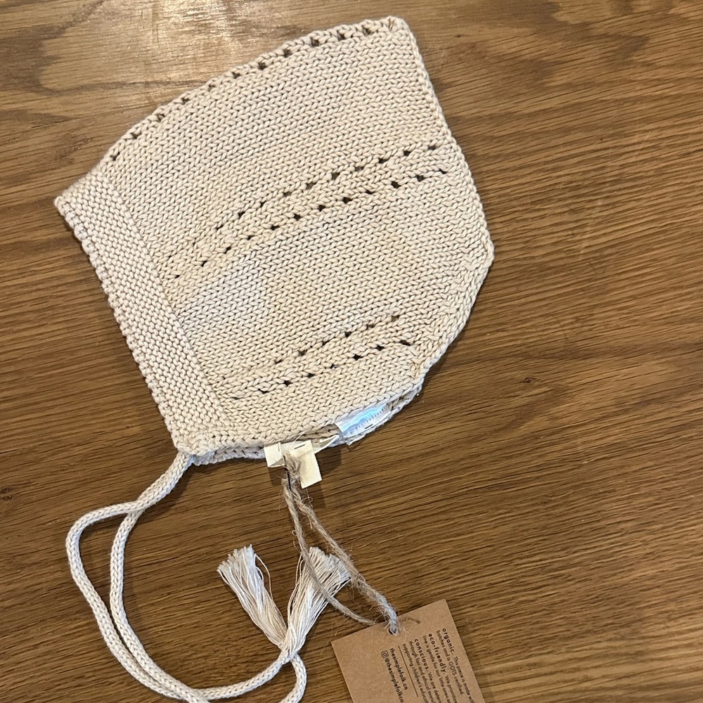 The Simple Folk Gnome Hat Baby Bonnet